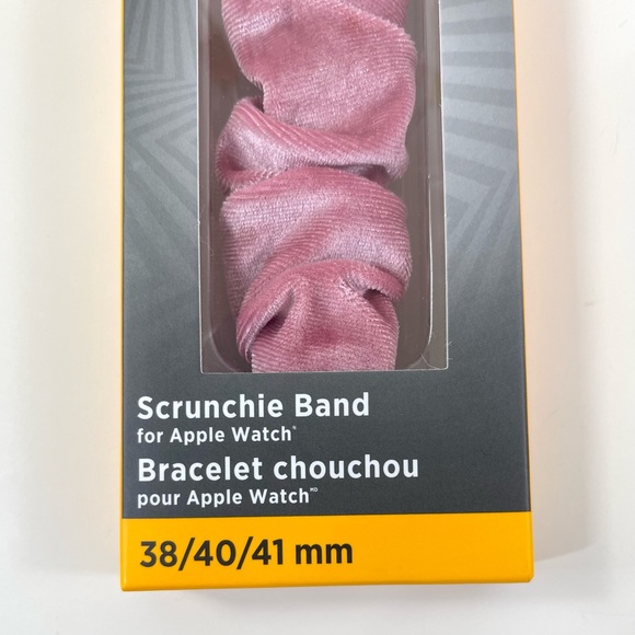 Blackweb Scrunchie Pink/Rose Apple Watch Band - 38/40/41 mm ~ NEW ~ Never Used - Picture 11 of 13